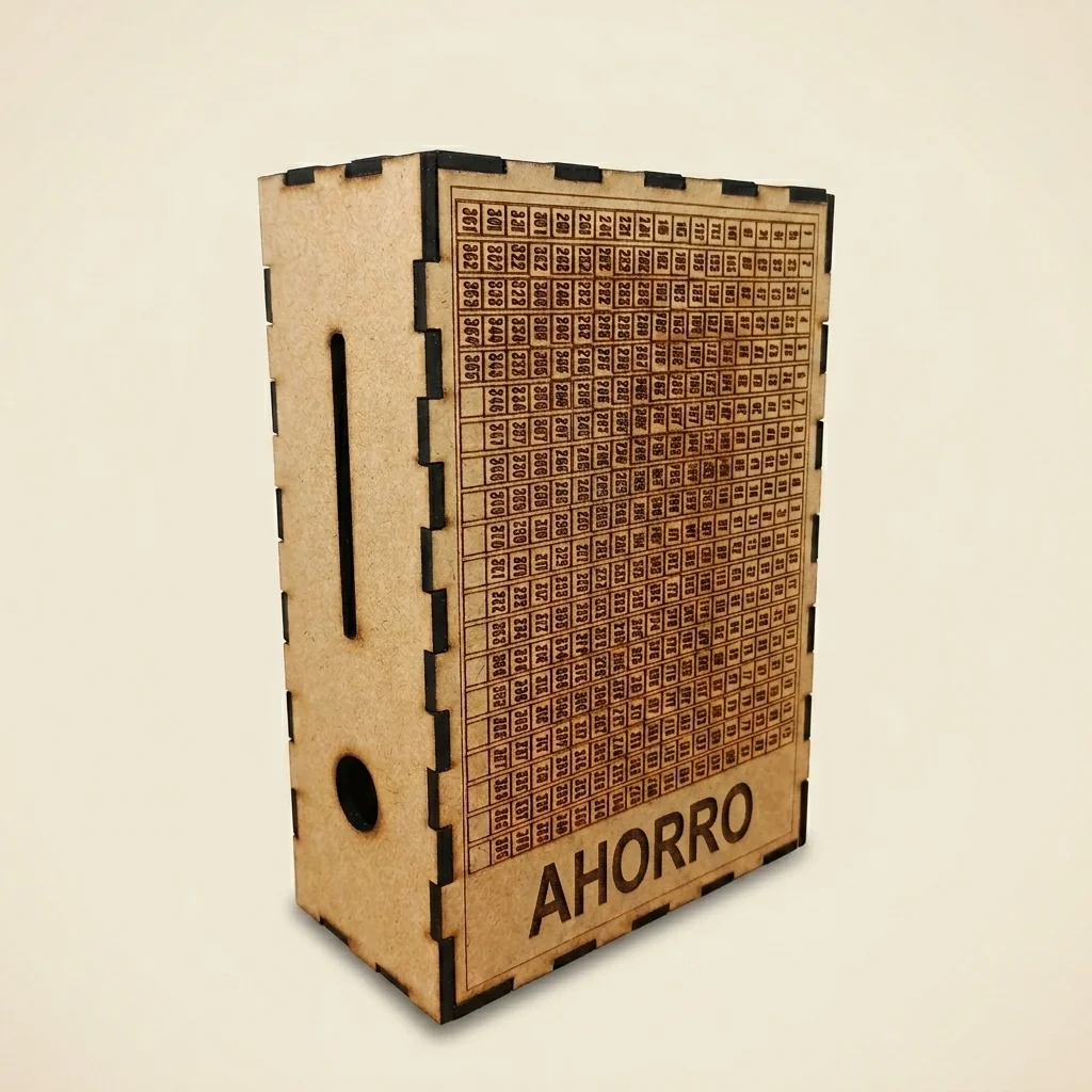Caja de ahorro 365 días con ranura